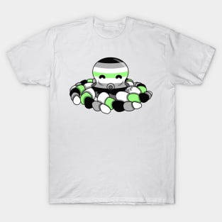 Agender Pride Fidget Octopus T-Shirt